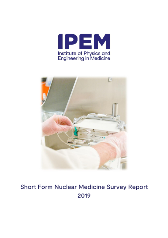 Cover of 2019 Nuclear Medicine Workforce Survey - Short Report