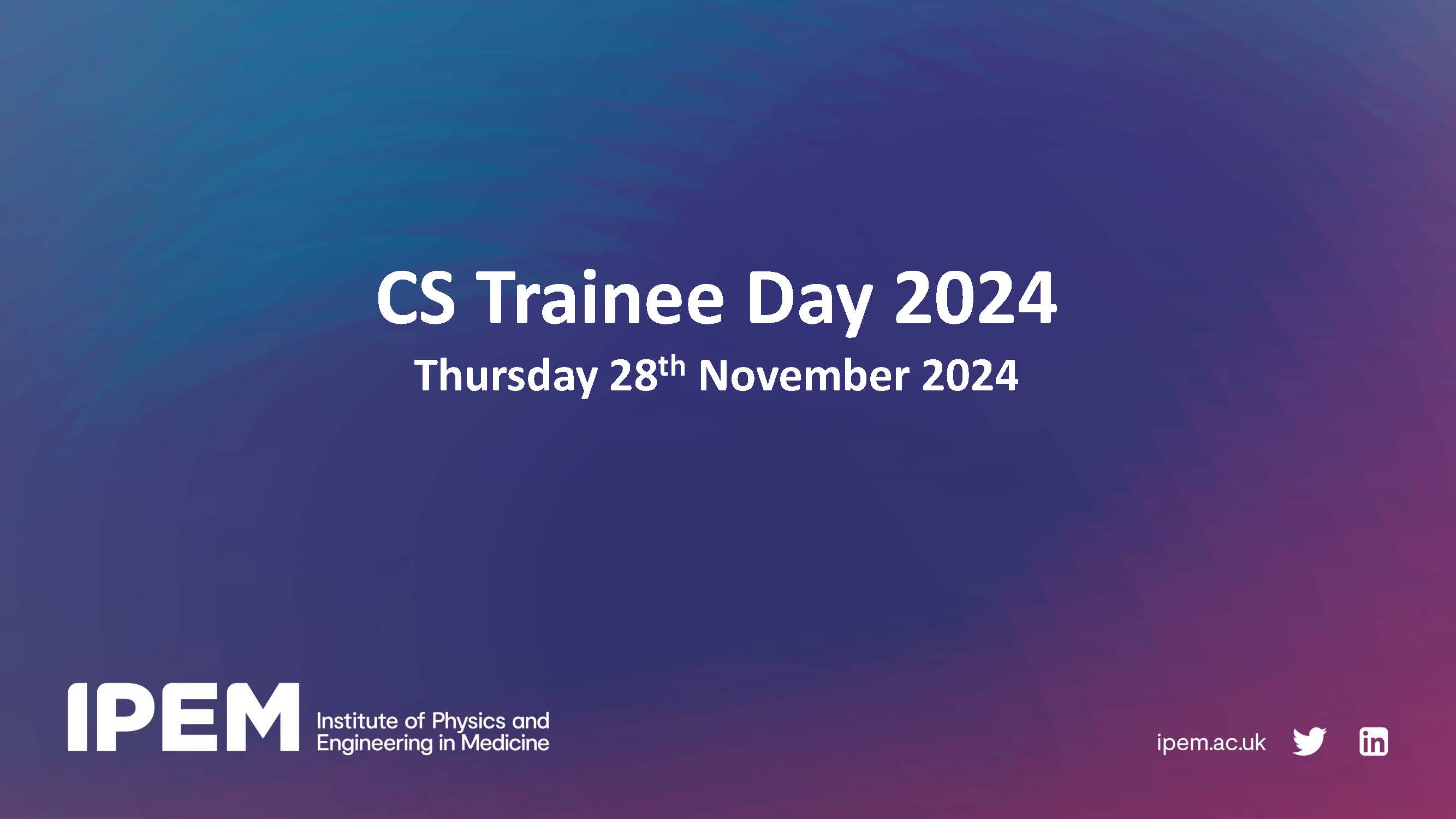 CS Trainee Day 2024