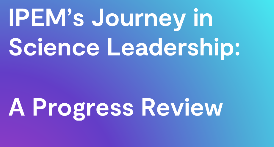 Science Leadership Progress Review
