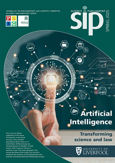 Science in Parliament Spring 2025 front cover