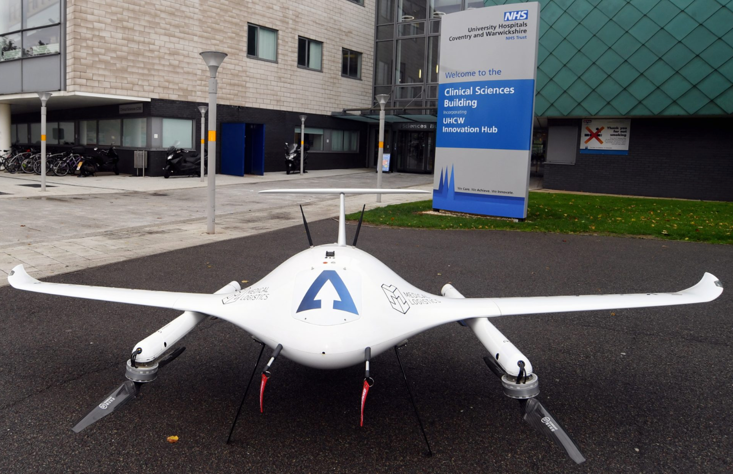 Using drones to deliver radiopharmaceuticals earns almost £10,000 in funding from IPEM
