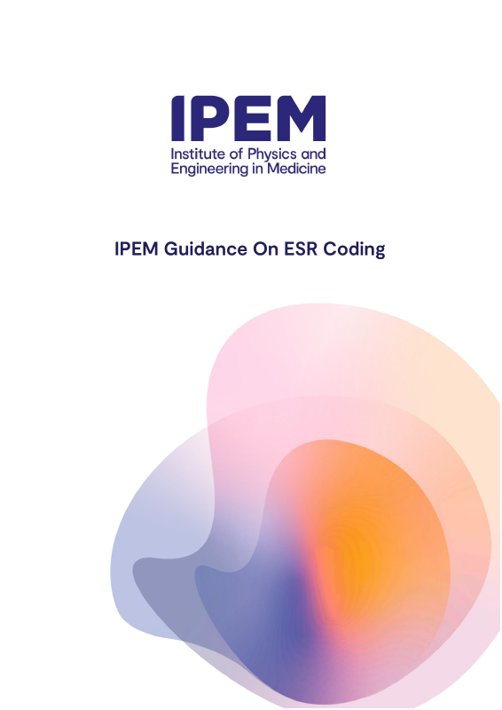 Cover of IPEM Guidance On ESR Coding