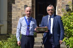 Dr Robert Farley and Dr Slavik Tabakov