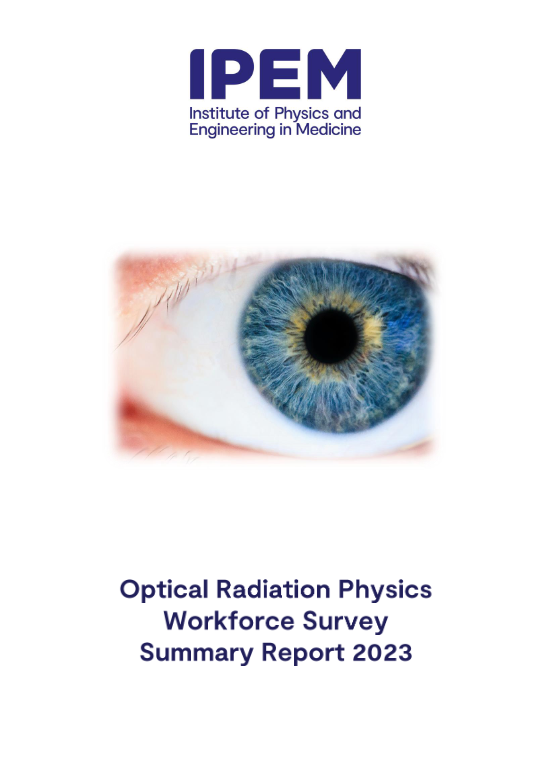 Cover of 2023 Optical Radiation Workforce Survey - Summary Report